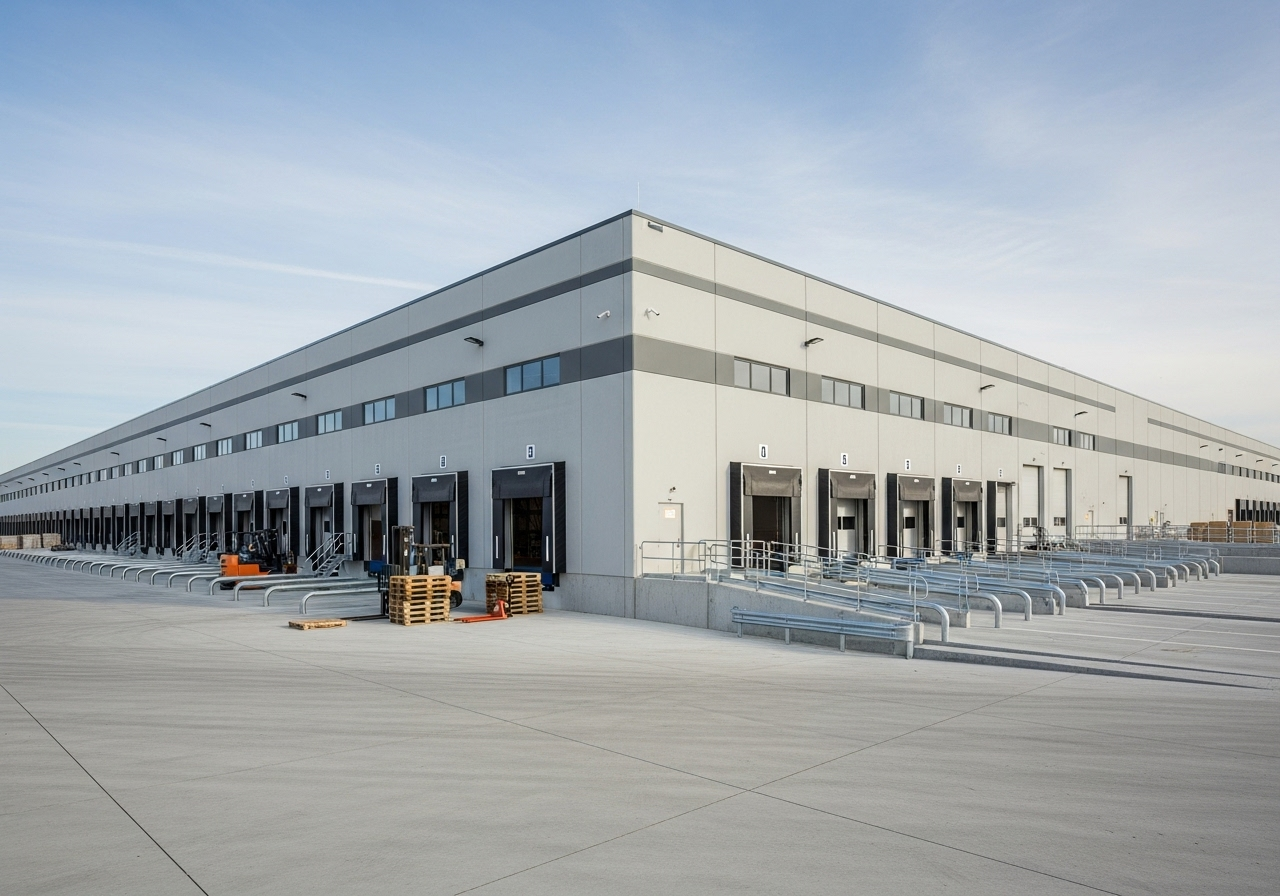 Commercial distribution center garage doors Lincoln NE
