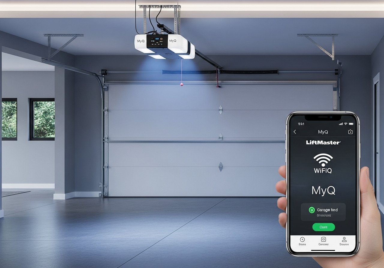 LiftMaster MyQ smart WiFi garage door opener Lincoln NE