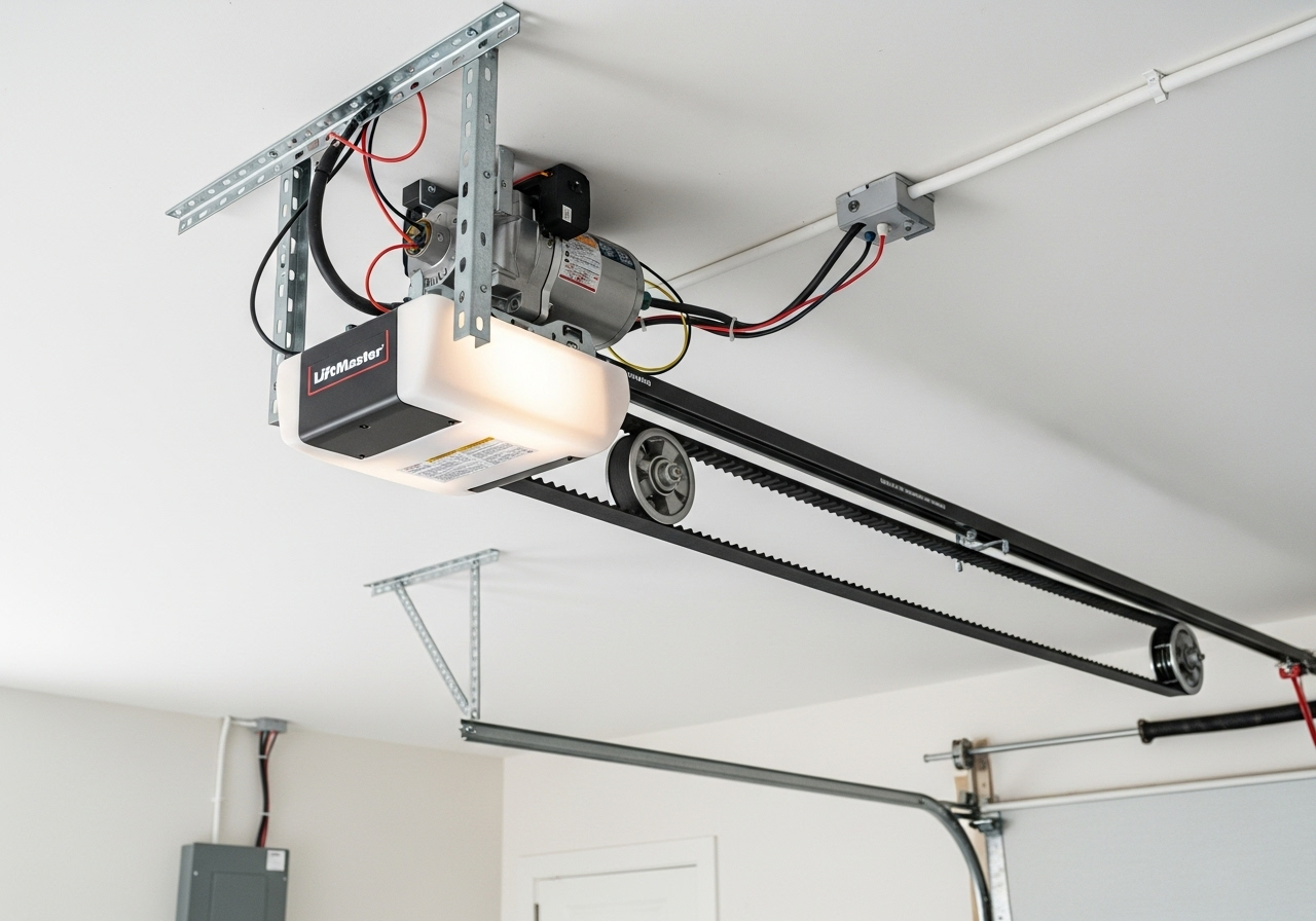 LiftMaster garage door opener installation Lincoln NE