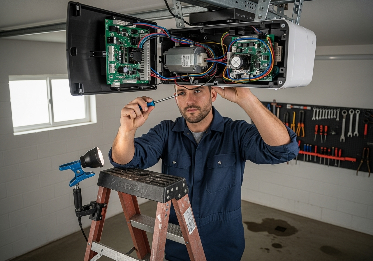 Garage door opener repair service Lincoln NE