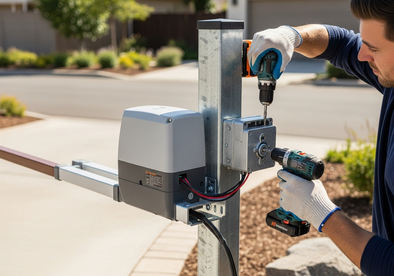 Gate opener installation and repair service Lincoln NE