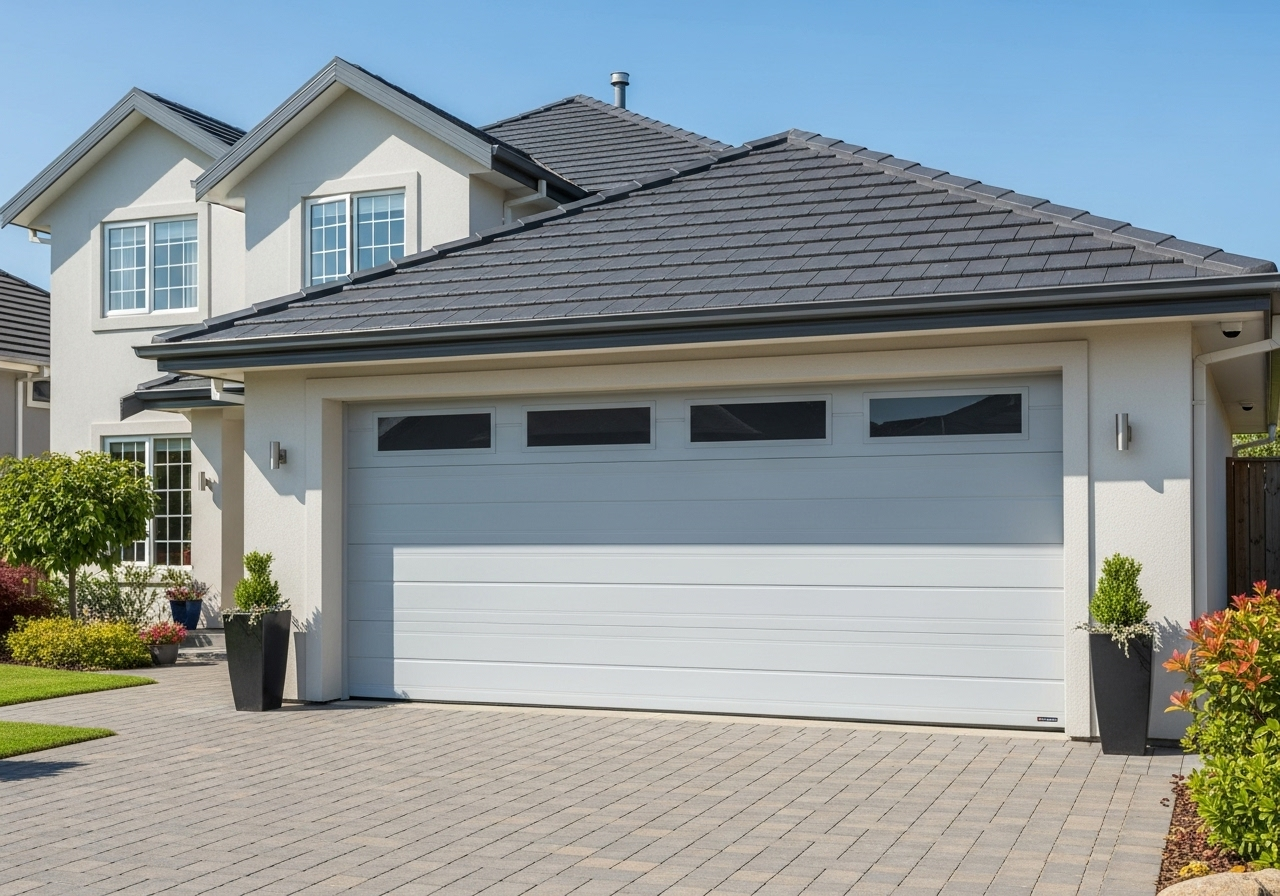 Attached residential garage door installation Lincoln NE